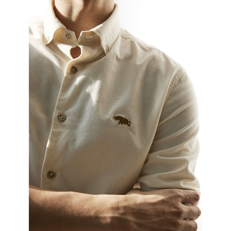 Sierra Snow Off White Regular Fit Shirt