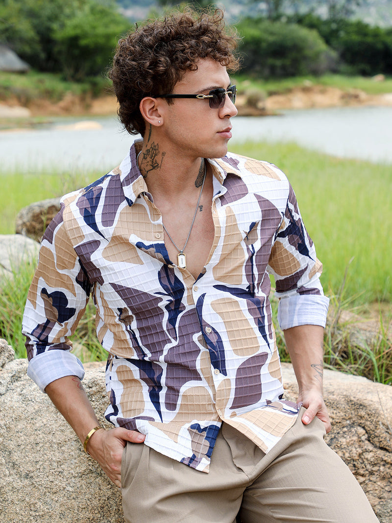 Abstract Tulip Shirt